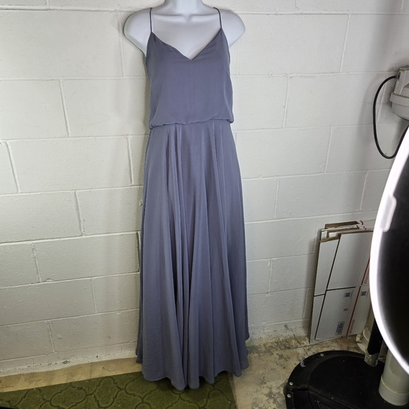 Jenny Yoo BHLDN Anthropologie Inesse Formal Bridesmaid Maxi Dress - Picture 12 of 13